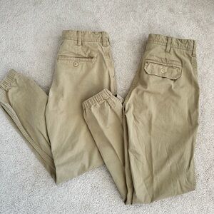 Urban Outfitters (CPO Provisions) Men’s Khaki Jogger Pants Bundle Size 30